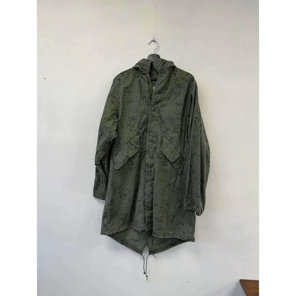 Vintage US Military USGI Parka Night Desert Camo Jacket Mens Small Hooded 80s - Picture 1 of 8
